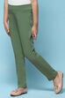 Black Cotton Lycra Skinny Jeggings image number 2