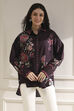 Brown Cotton Floral Printed Shirt image number 5