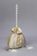 Beige Fabric Floral Embellished Potli image number 3
