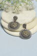 Oxidised Gold Brass Danglers image number 0