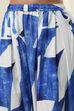 Indigo Blue and White Straight Co-ord Set image number 2
