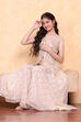 Off-White Embroidered Short Kurta & Palazzo Set