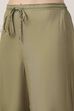 Sap Green Embroidered Straight Kurta Set image number 2