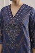 Red Cotton Printed Straight Suit Set image number 1