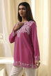 Mustard Yellow Printed Straight Short Kurta image number 2