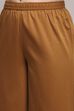 Copper Cotton Gathered Dyed Suit Set image number 2