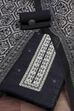 Beige Linen Booti Print Unstitched Suit Set image number 0