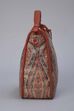Tan Brown PU Structured Hobo Bag image number 4