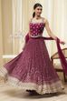 Burgundy Georgette Lehenga Set 