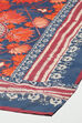Rust & Indigo Rayon Straight Kurta Palazzo Suit Set image number 3