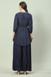 Navy LIVA Co-ord Set image number 4