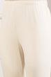 Off-White Cotton Floral Printed Kalidar Suit Set image number 2