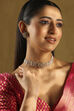 Champagne Alloy Necklace Set image number 3