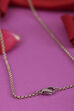 Silver Plated Brass Heart-Shaped Pendant Necklace image number 4