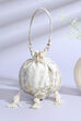 Ivory Polycotton Potli image number 6