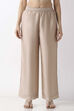 Metallics Art Silk Straight Palazzos image number 4