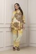 Green & Brown Floral Printed Co-ord Set