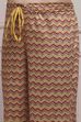 Mustard Blended Printed Straight Kurta Pants Set image number 2