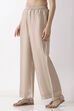 Metallics Art Silk Straight Palazzos image number 2