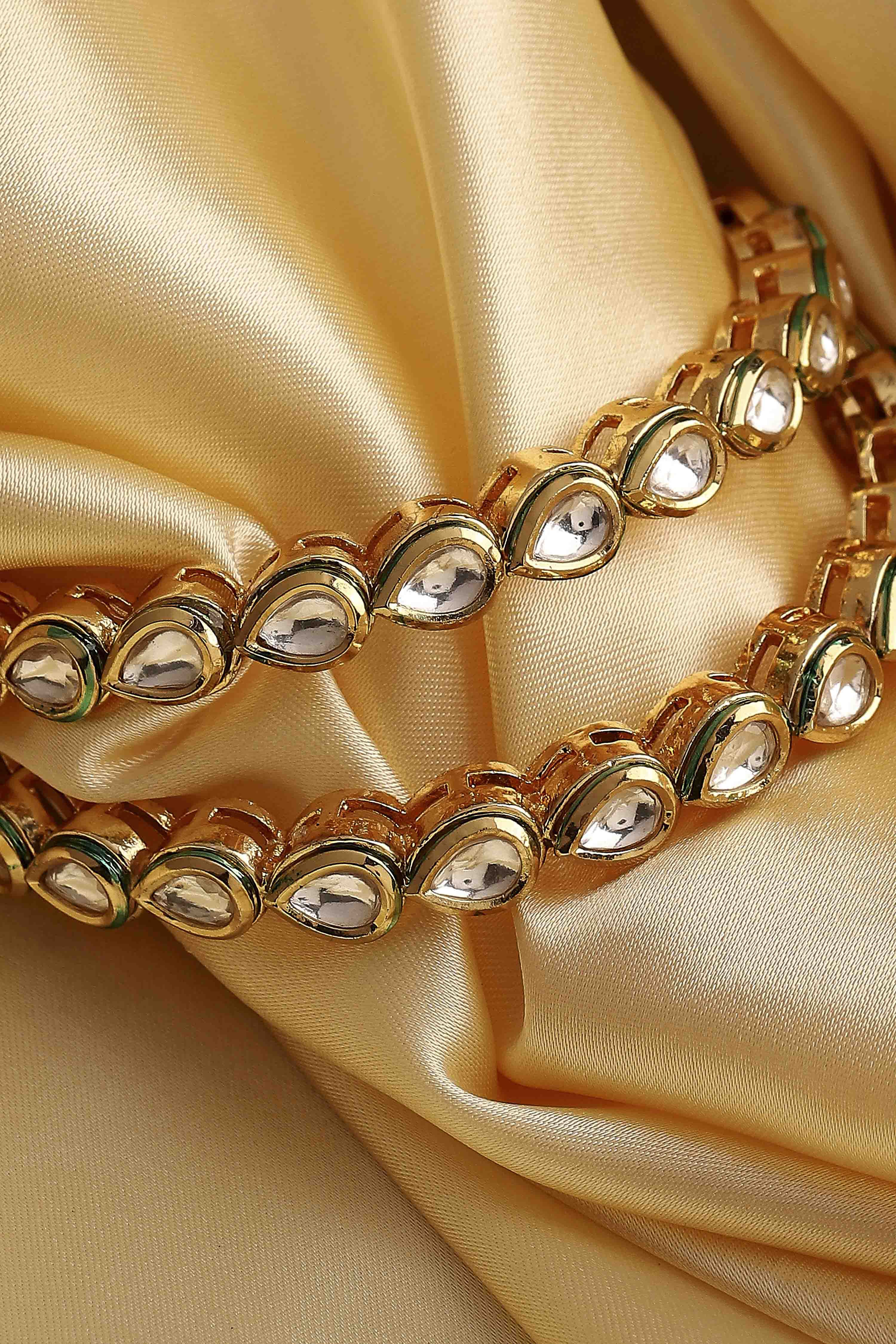 Gold Brass Bangle image number 4