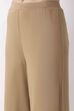 Black Viscose Lycra Relaxed Palazzos image number 1