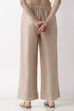 Metallics Art Silk Straight Palazzos image number 5