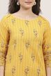 Green Cotton Straight Printed Kurta image number 1