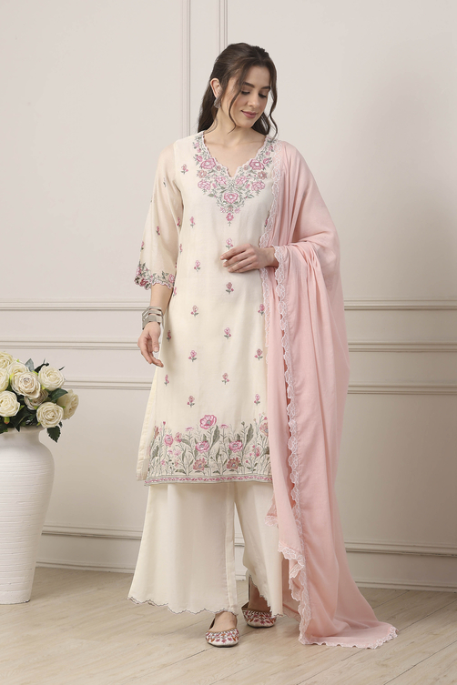 Festive Straight Suit Sets