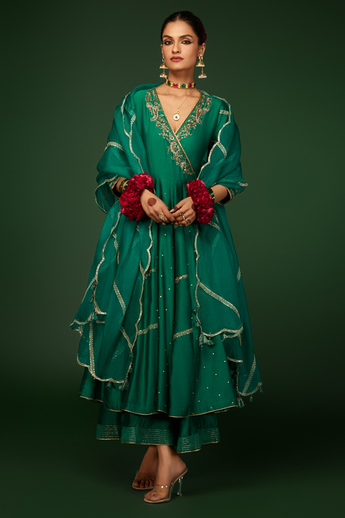 Indian Anarkali Suit Set