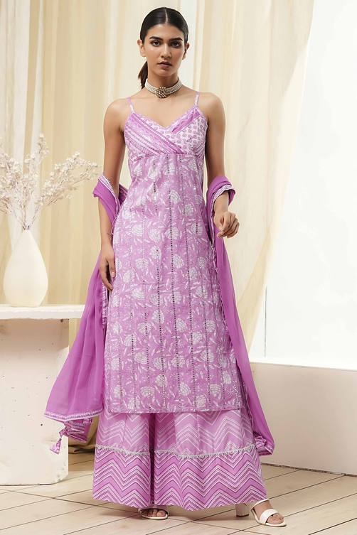 Floral Straight Suit Set