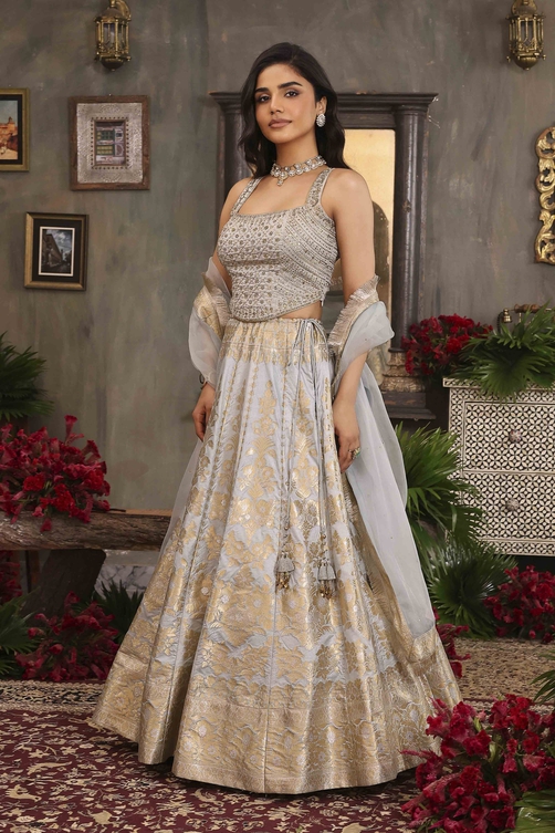 Cotton Kalidar Lehenga Set