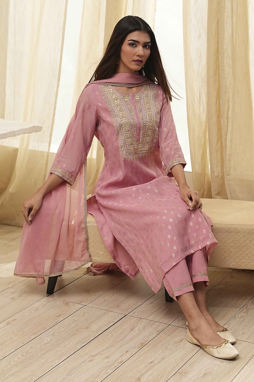 Straight Kurta Set