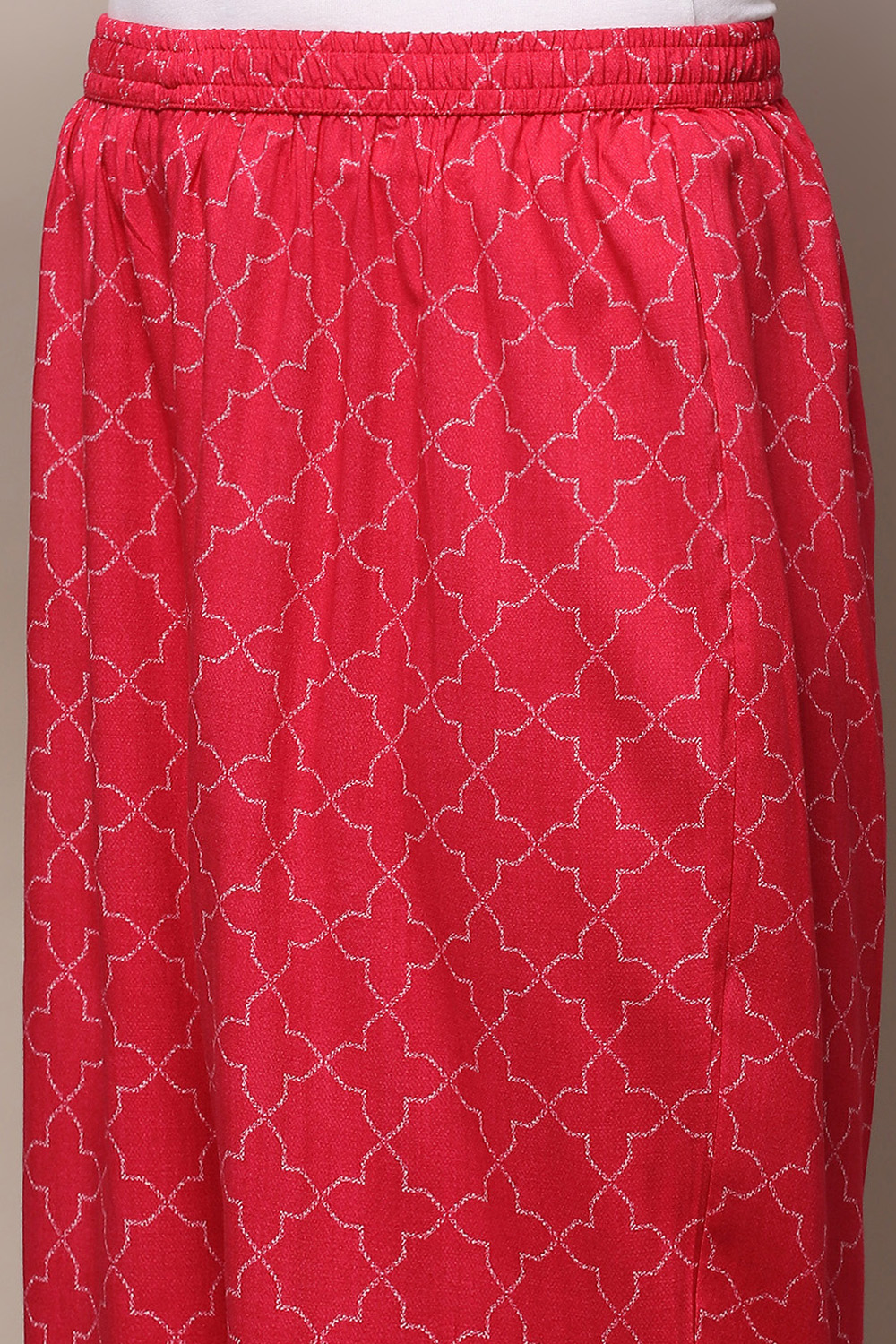 Indigo Rayon Straight Suit Set image number 2