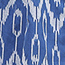 Blue Cotton Flared Yarndyed Dress image number 7